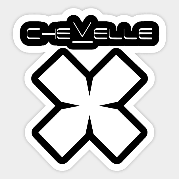 Chevelle band Sticker by forseth1359